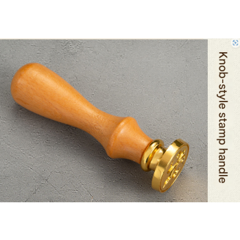 Present 2-Piece Retro Sealing Wax Stamp Set - 11.3 x 11.3 x 3.6 cm DIY Gift Box Kit for Handmade Crafts