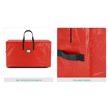 Red 165*38*76CM Durable Dustproof Christmas Tree Storage Bag