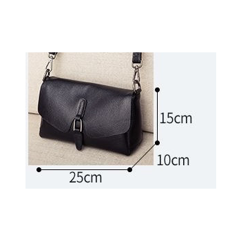 Genuine Leather Women's Crossbody Bag with Soft Cowhide Finish