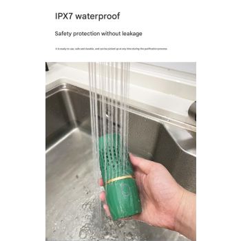 Wireless Fruit & Vegetable Purifier - Electrolytic Cleaning, Removes Residue, IPX7 Waterproof(blue)