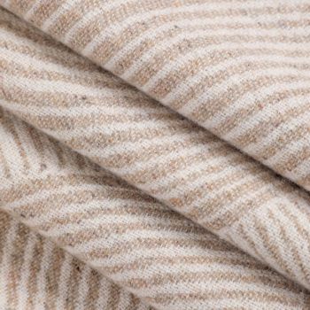 Khaki Geometric Print Cape - Cozy Knit Poncho for Women (165x130cm)