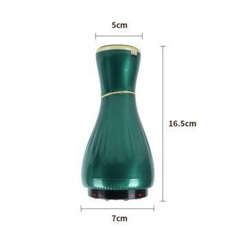 Green Portable Electric Cupping Therapy Device - Adjustable Intensity & Heat