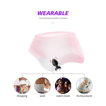 Red Luminous LED Vibrating Anal Plug with Wireless Remote - 10 Speeds, 7 Light Modes, Waterproof Silicone