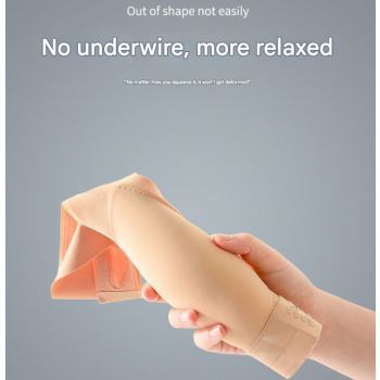 Size XXL Blue Wireless Electric Breast Massager Bra - 5 Modes Vibration & 3 Heat Levels for Lifting Comfort & Wellness