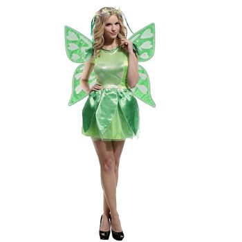 White Sparkling Fairy Wings - Lightweight Glitter Butterfly Costume Accessory for Kids & Adults