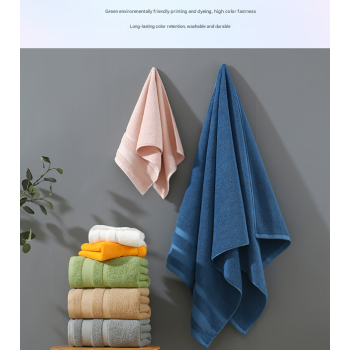 Brown Premium 3-Piece 100% Cotton Towel Set - Ultra Soft, Absorbent & Quick-Dry for Bathroom