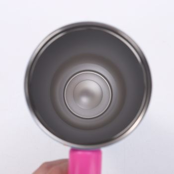 Yellow-blue 40oz Macron Stainless Steel Insulated Tumbler with Handle and Straw - 14.8 x 10.5 x 28 cm Large Capacity Car-Friendly Travel Mug