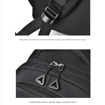 Grey Trendy Korean-Style Large-Capacity Backpack for Women - 14 Laptop Travel Bag"