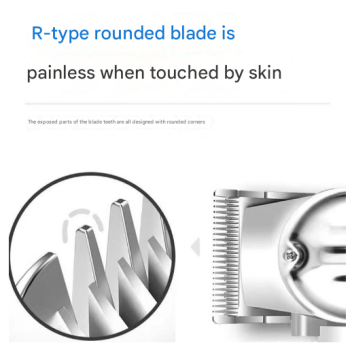 Gold Professional Electric Hair Clipper - Advanced Barber Trimmer