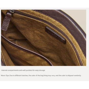 Light Brown Minimalist Vintage-Style PU Leather Shoulder Bag Casual Commuter Tote