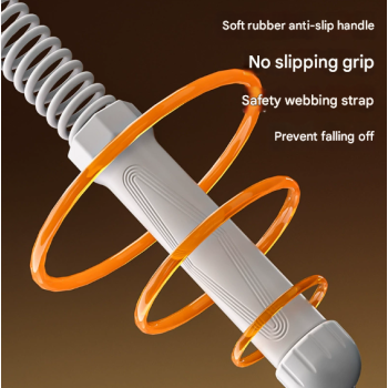 Pink Heavy Cordless Battle Rope - Portable Weighted Fitness Rope for Home Gym Strength & Cardio Training