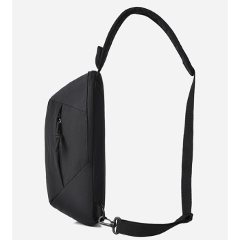 Grey Minimalist Anti-Theft Sling Bag for Men & Women - Water-Resistant Crossbody Chest Pack, Fits 9.7-inch Tablet