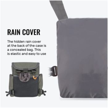 Camouflage color Hot-selling outdoor binoculars backpack - adjustable camouflage chest bag for hunting