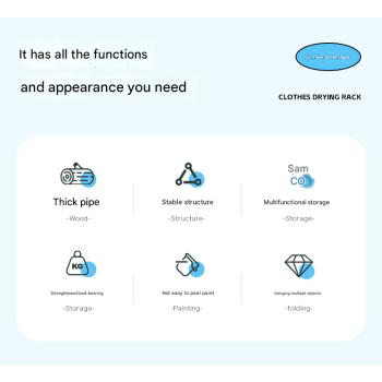 White double layer 360° Rotating Portable Garment Rack - Heavy Duty Rolling Clothes Stand with Wheels for Bedroom & Laundry