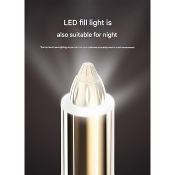 2-in-1 Electric Hair Remover for Women - Eyebrow Trimmer & Facial/Body Shaver with LED Light, USB-C Rechargeable(pink)