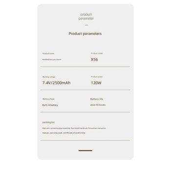 Cordless 2-in-1 Handheld & Stick Vacuum Cleaner - Powerful Suction, Washable Filter, Multi-Tool Kit(White)