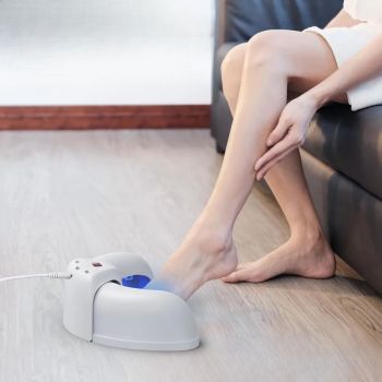 White Portable UV LED Nail Lamp - Open Arch Dryer for Gel Polish with Smart Sensor & 3 Timers