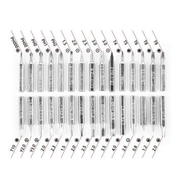 Green 32-in-1 Precision Screwdriver Set - Magnetic Repair Tool Kit for Electronics, Phone & PC