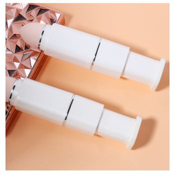 Wine Red Compact 8-in-1 Makeup Brush Set - Portable Travel Kit with Retractable Brushes and Case