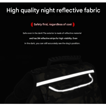 Grey Saddle Bag Dog Backpack - Adjustable Harness Pack for Hiking, Camping & Travel with Medium to Large Dogs