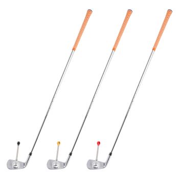 Golden Adjustable Magnetic Golf Club Face Alignment and Swing Trainer