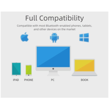 Blue Sports Headband with Removable Bluetooth Speakers