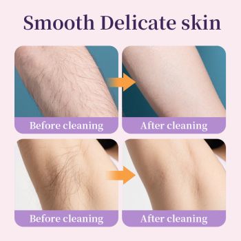 Pink Lectric Bikini Trimmer for Women, 1 Set Rechargeable 2 in 1 Body & FacialHair Removal