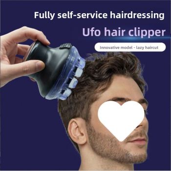 360° Floating Hair Trimmer with Stainless Steel Blade – Cordless Electric Hair Clipper for Men, Full-Body Washable, Type-C Fast Charging