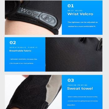 Pink Half Finger Fitness Gloves - Anti-Slip Breathable Gym Training Gloves for Weightlifting Cycling(Size:XL)