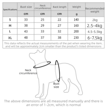 Grey L size Winter Dog Jumpsuit Coat – Waterproof Four-Leg Pet Jacket with Reflective Harness Clip, Windproof Warm Padded Puppy Snowsuit, Adjustable Polyester Dog Clothing for Small to Medium Dogs