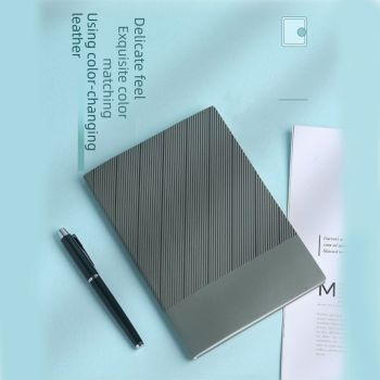 Black A5 Business Notebook Gift Set with 8GB USB Drive Executive Journal Pen Set Premium Office Meeting Notebook Gift Box