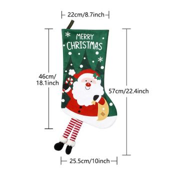 White Knitted Christmas Tree Skirt & Santa Stocking Combo Set Festive Holiday Home Decor Reusable Xmas Decoration Fireplace Tree Base Cover Gift Ready Seasonal Ornament