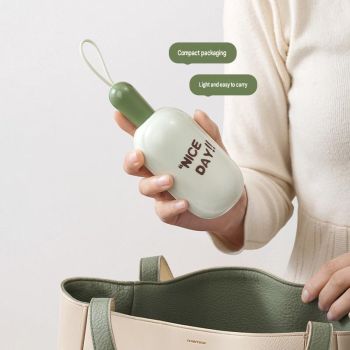 White Portable 3-in-1 Cup Cleaning Brush Set – Extendable long-handled sponge head cup brush, silicone rim brush, and crevice brush; travel cup cleaner with storage case