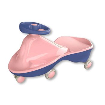 Rococo Pink-Glide Walker Swing Car Twist Car Rind On Toy  Italian Designer For Children Outdoor 