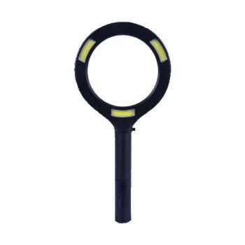 Brillar Light Up Magnifying Glass – Blue, 3× Magnification with COB LED Lighting