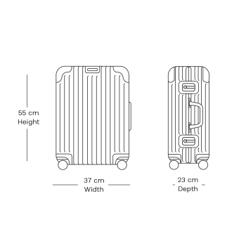 Flightmode Travel Suitcase Cabin-Silver