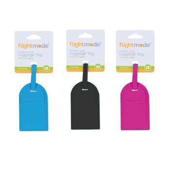 Leather Look Luggage Tags