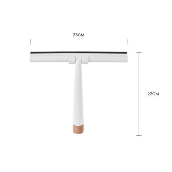 Bamboo Base Shower Squeegee with Holder