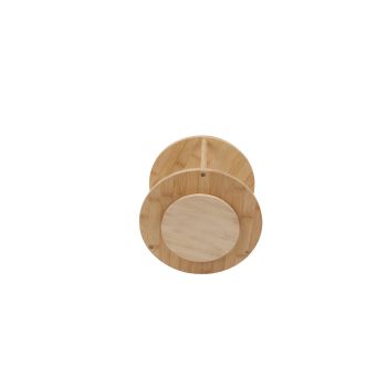 Bamboo Lazy Susan Turntable 2 Tiers