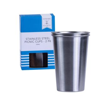 Stainless Steel Eco Tumbler 350ml 2 Pack