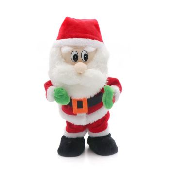 30cm Dancing Side-Shuffle Santa Christmas Decoration