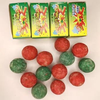 4 packs of HAND BLASTER-Spark Ball Popping Blaster Ball Board Cannon Pop-on-Bump.