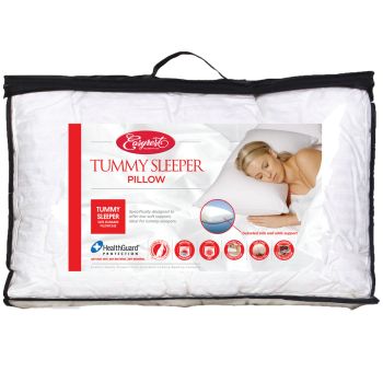 Easy Rest Fibre Ball Fill Tummy Sleeper Pillows Machine Washable