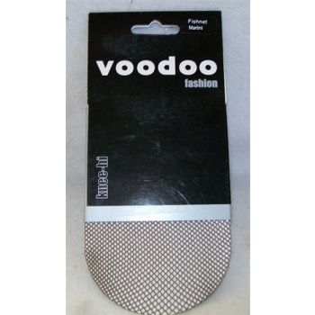 2x Fishnet martini knee high