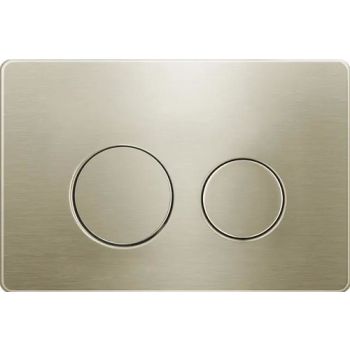 R&T Standard Cisterns Push Plates - Brushed Gold