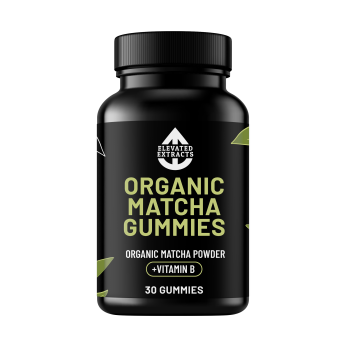 Elevated Extracts Organic Matcha Gummies - 30 Gummies