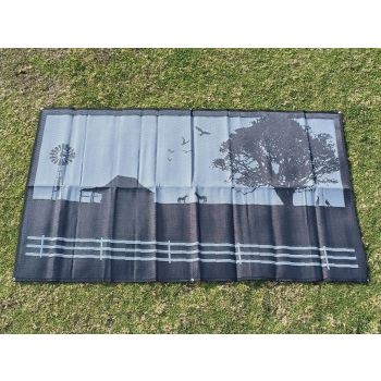 Country Grey 4m x 2.4m recycled mat