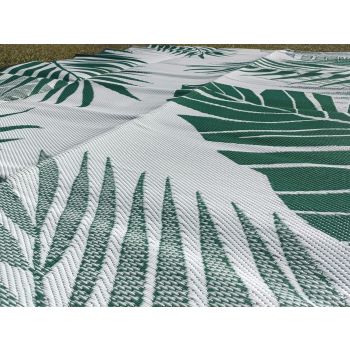 Tropical 3m x 1.8m recycled poly mat