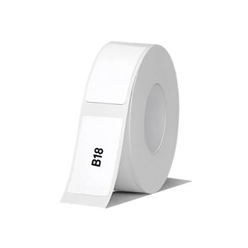 NiiMbot Thermal Label PET Paper 12*25mm 220Pcs For B18 White