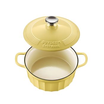 BUYDEEM CP521 Enameled Cast-Iron Dutch Oven